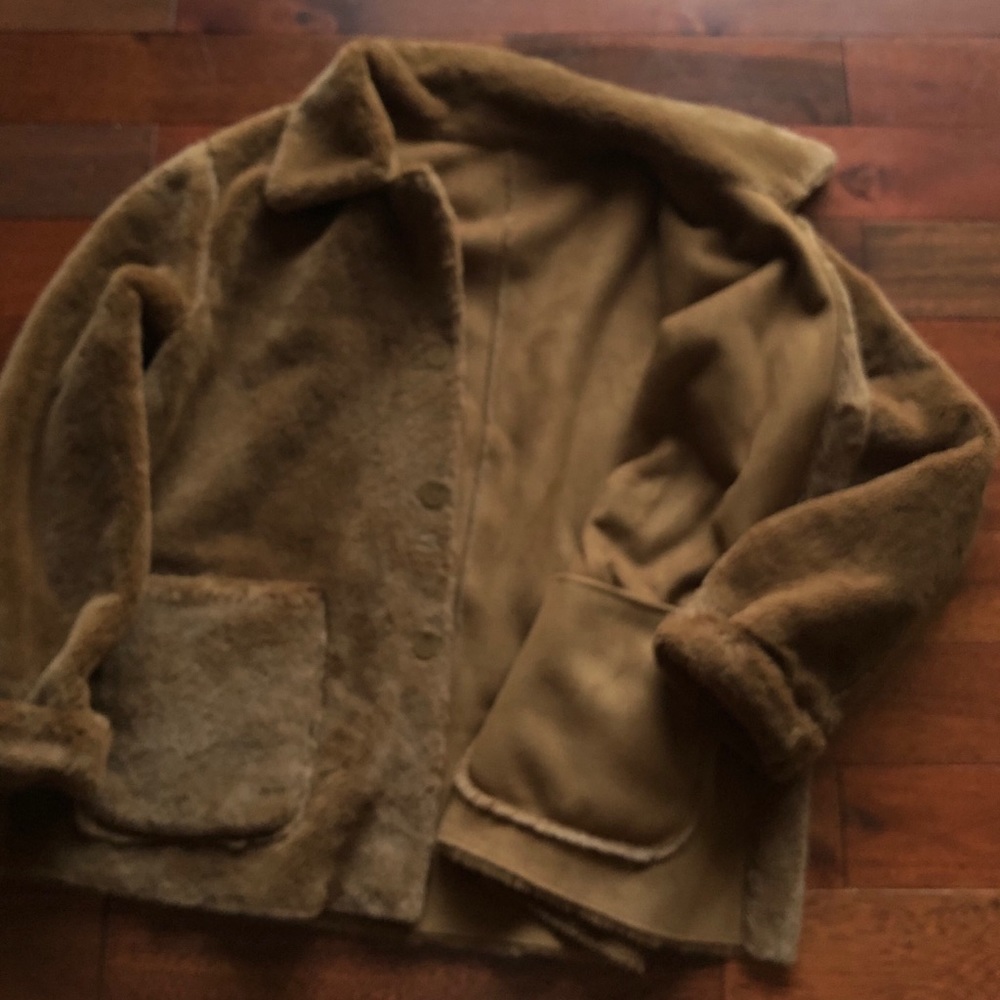 Faux Fur/ Faux Suede Jacket